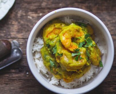 CREVETTES A LA MENTHE