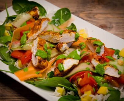 SALADE POULET TIKKA